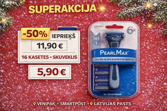 Набор бритвенных принадлежностей PearlMax 6